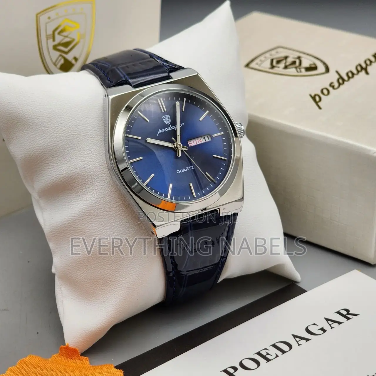 Poedagar Leather Watch