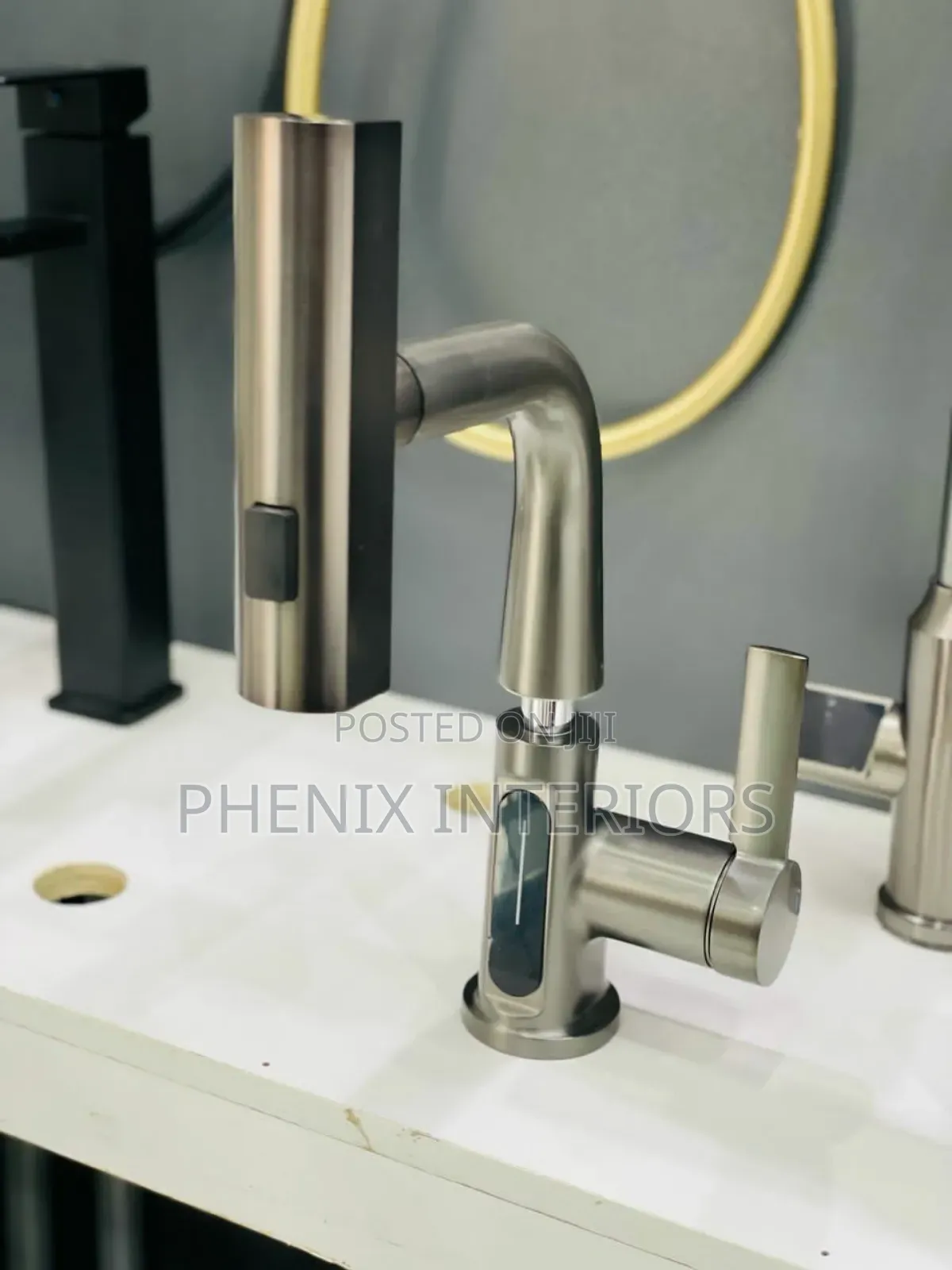 Digital Kitchen Sink Mixer Tap