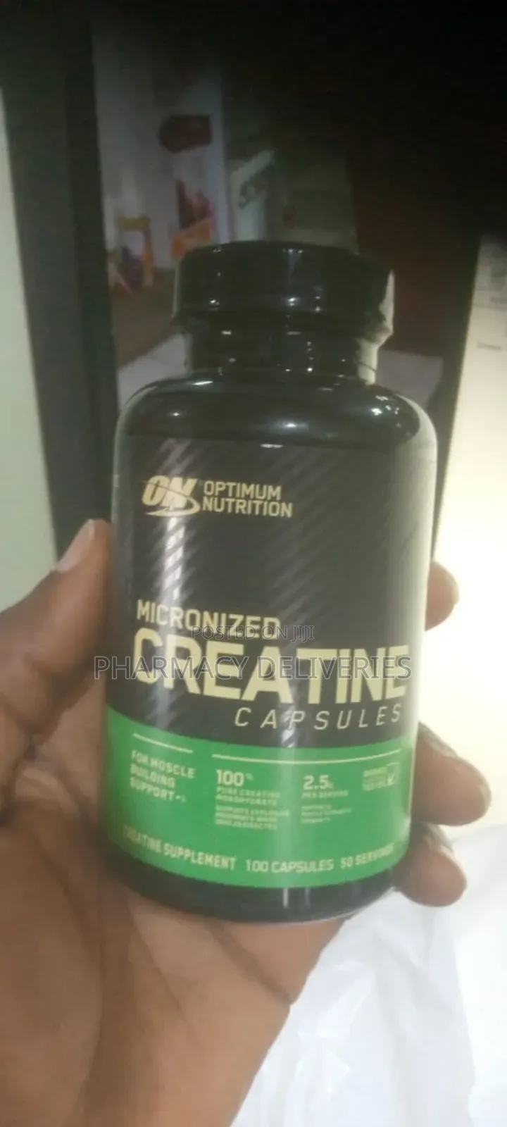Optimum Nutrition Creatine Monohydrate Capsule Available