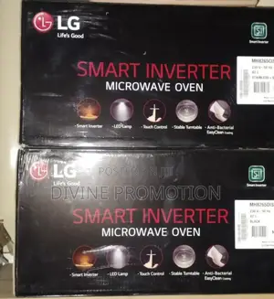 42 Liters Lg Inverter Microwave, Silver Color