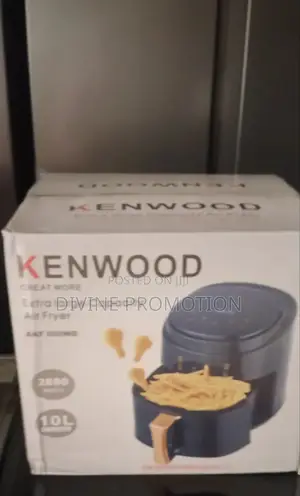 Kenwood 10 Liters Air Fryer, Black Color.