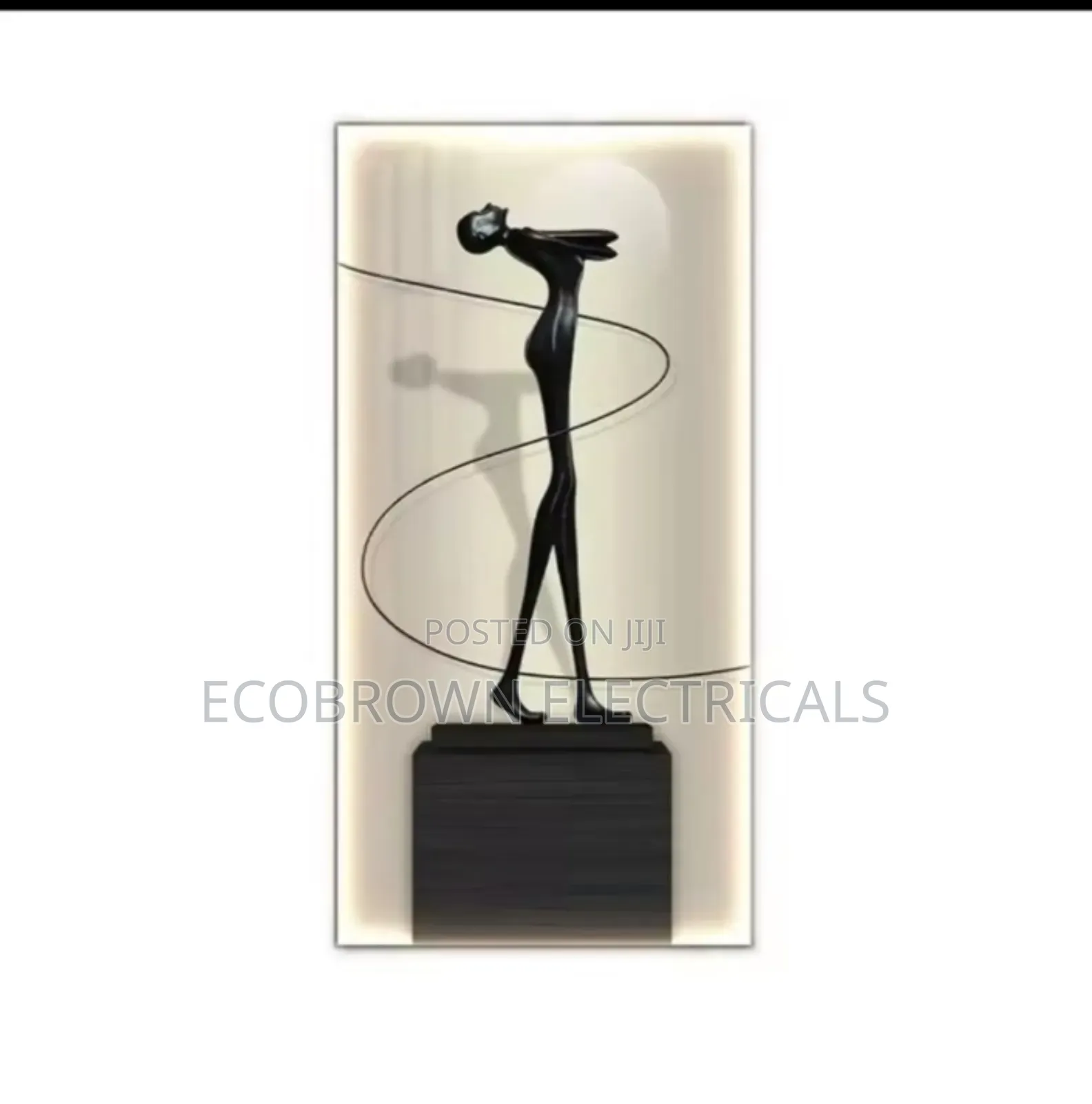 Modern Art Luminous Character Painting Led Wall Art