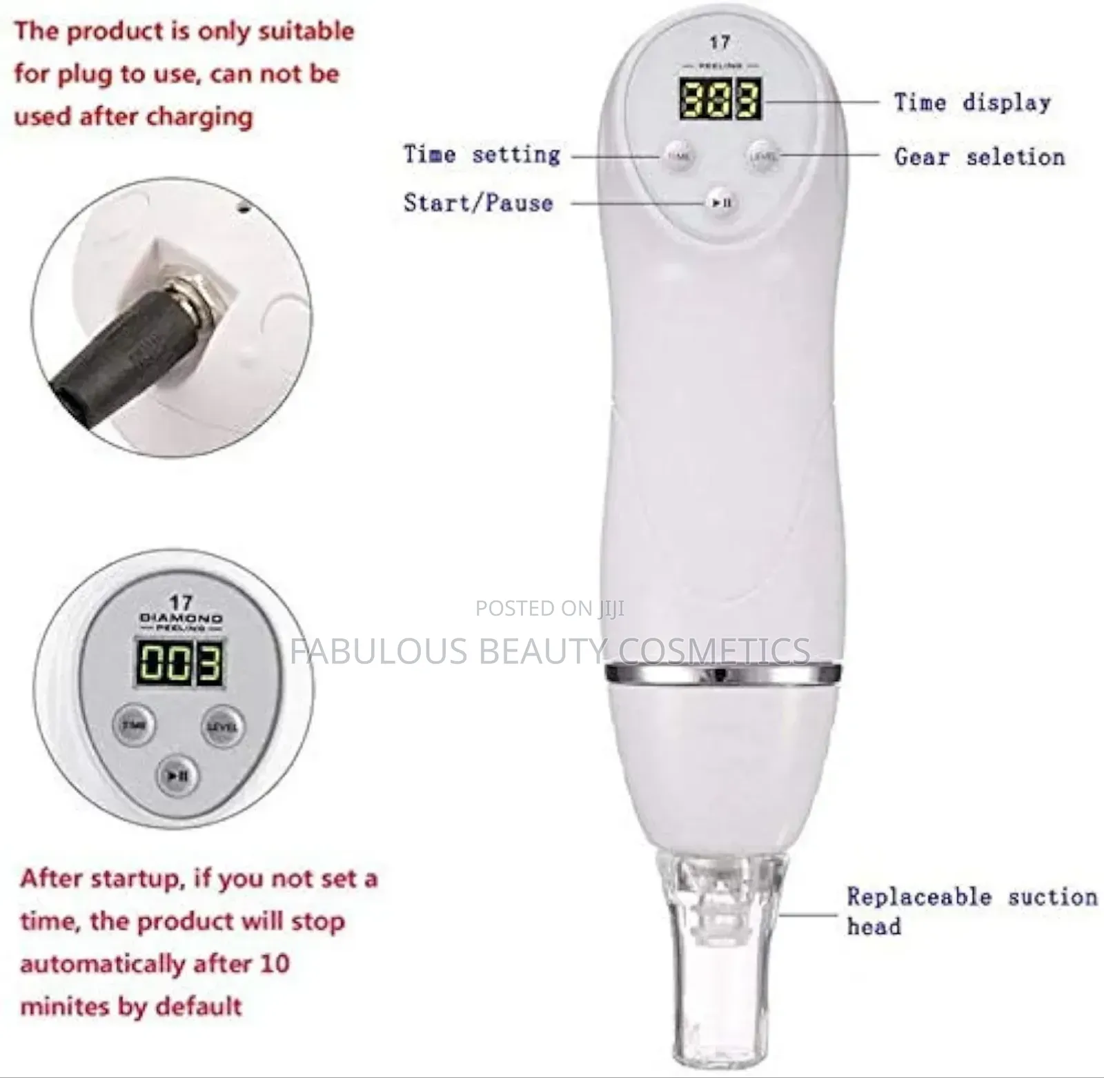 Generic Diamond Microdermabrasion Machine