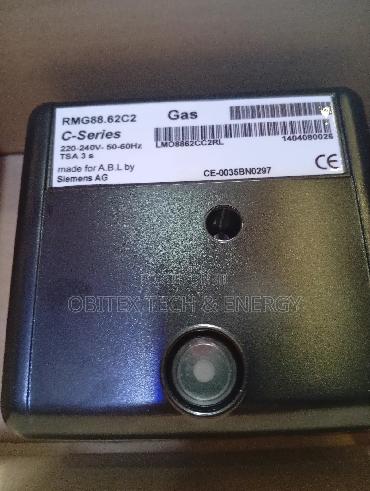 Siemens Rmg88.62c2 Gas Burner Controller – 220-240v.