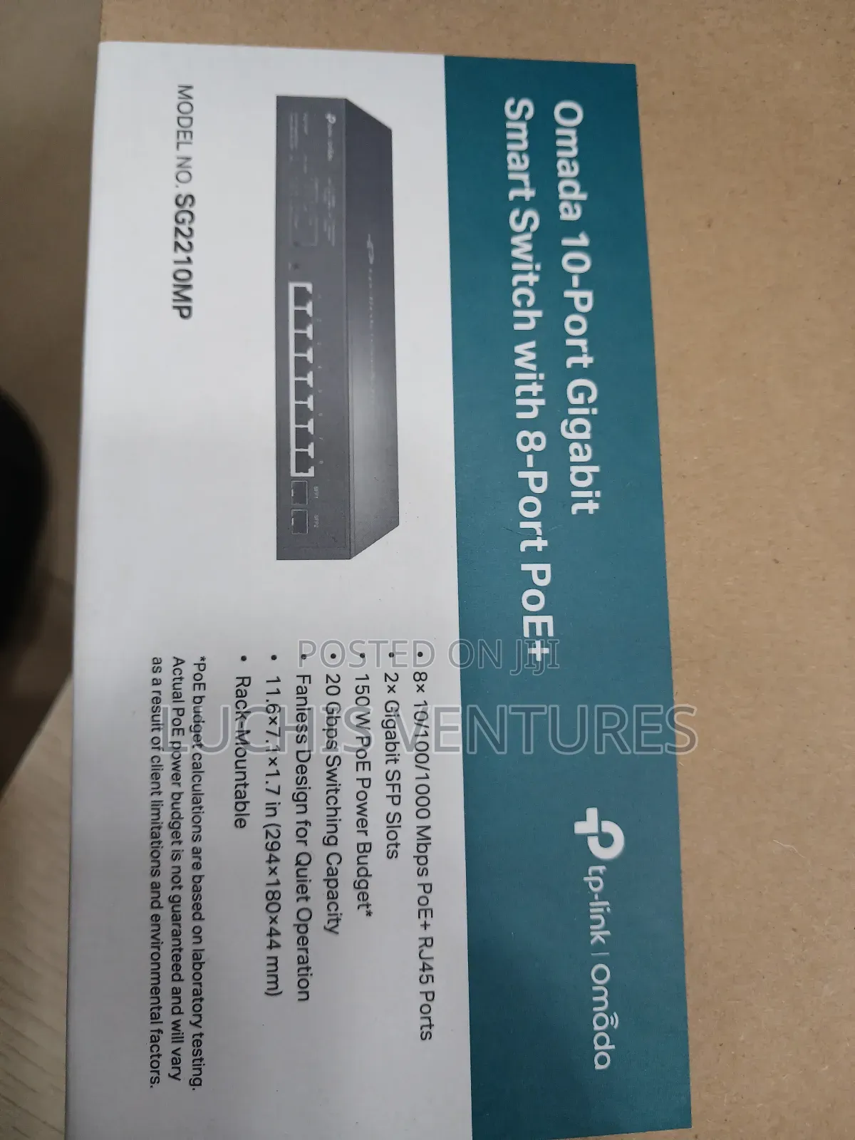 Tp Link 10 Port Gigabit and Poe Switch