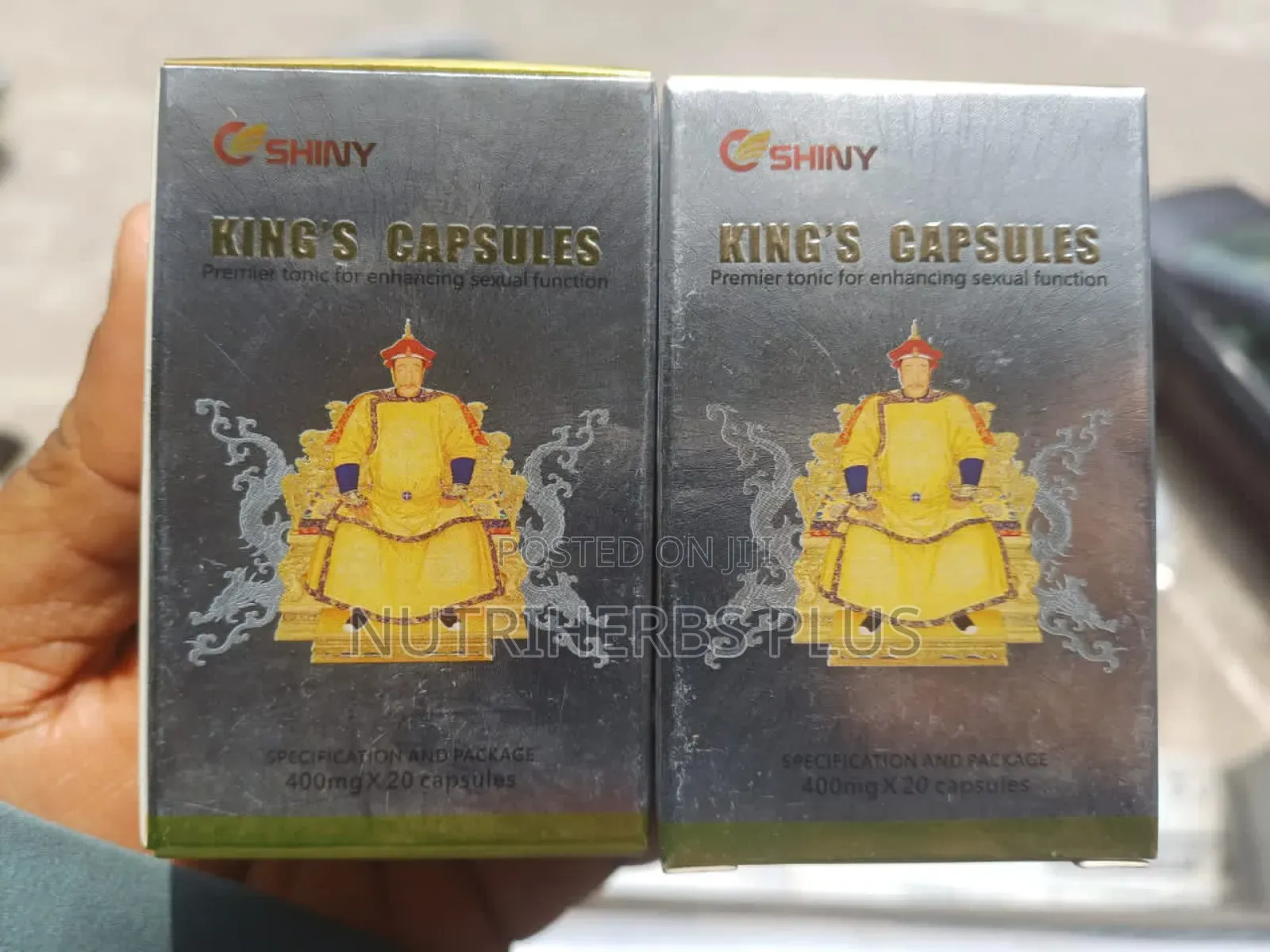 Shineway Kings Capsule for Men, Help Boost Sperm Count