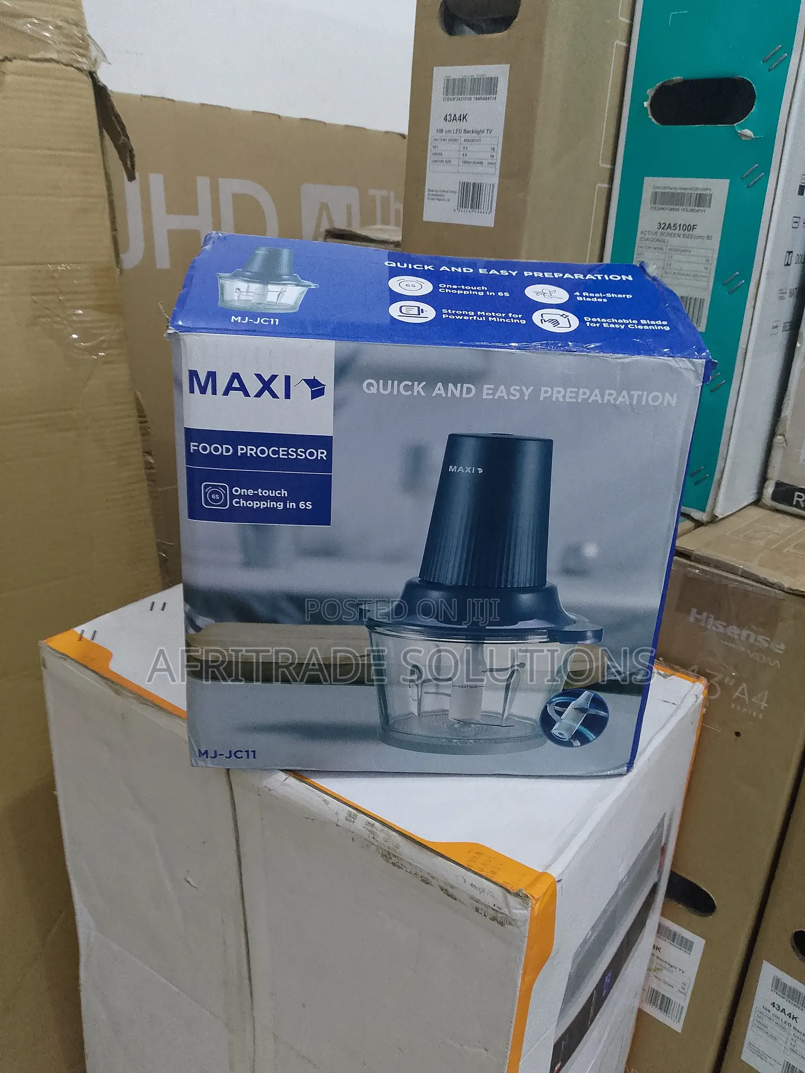 Easy Preparation 6litres Maxi Food Processor