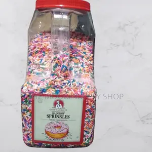 Photo - Chef's Quality Rainbow Sprinkles (Large Jar)