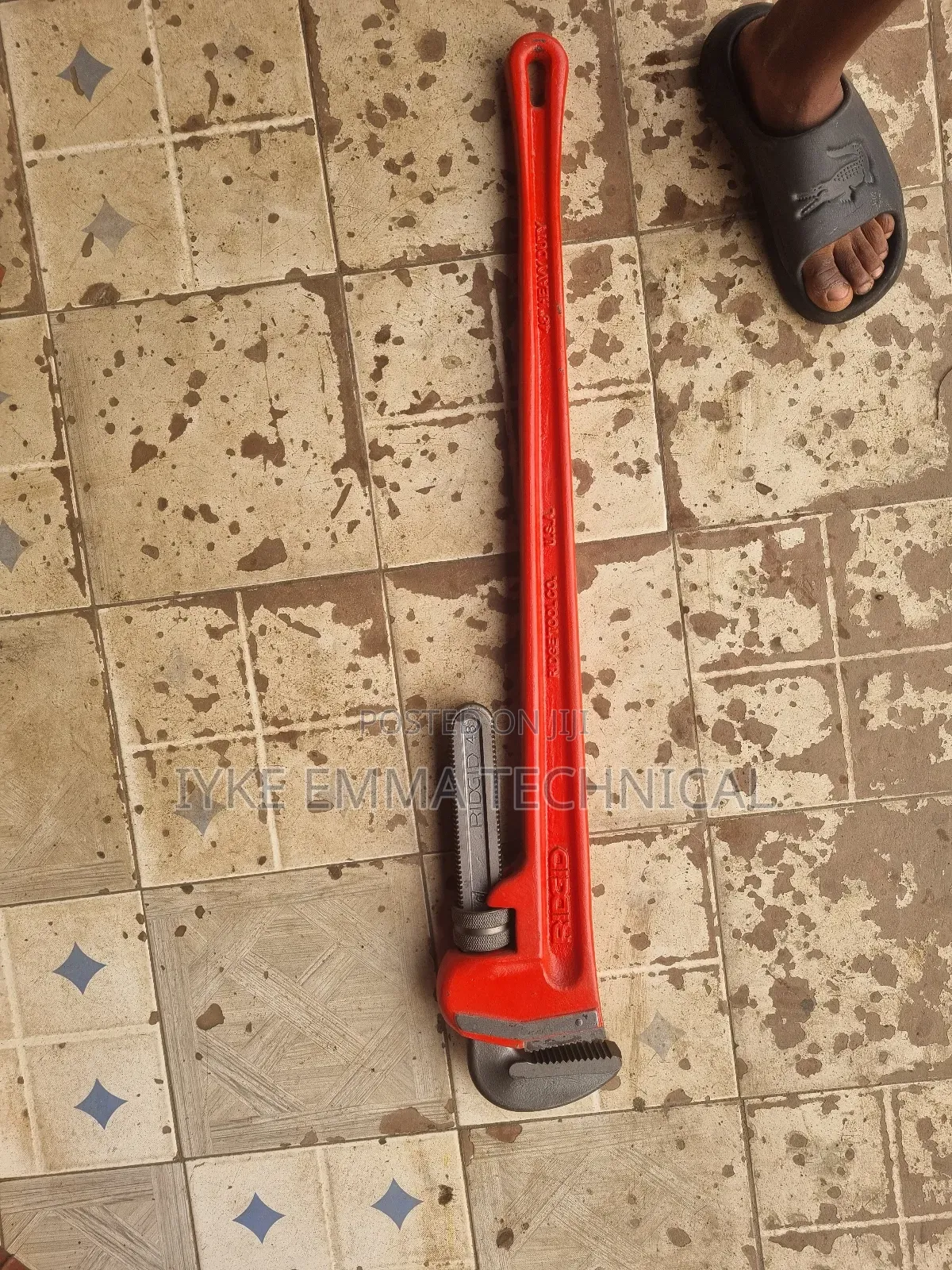 Ridgid 31040 1200mm/48′′ Heavy Duty Pipe Wrench