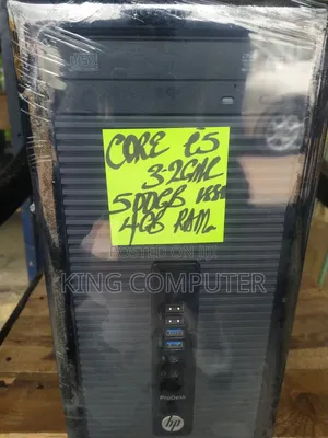 Photo - Desktop Computer HP 4GB Intel Core I5 HDD 500GB