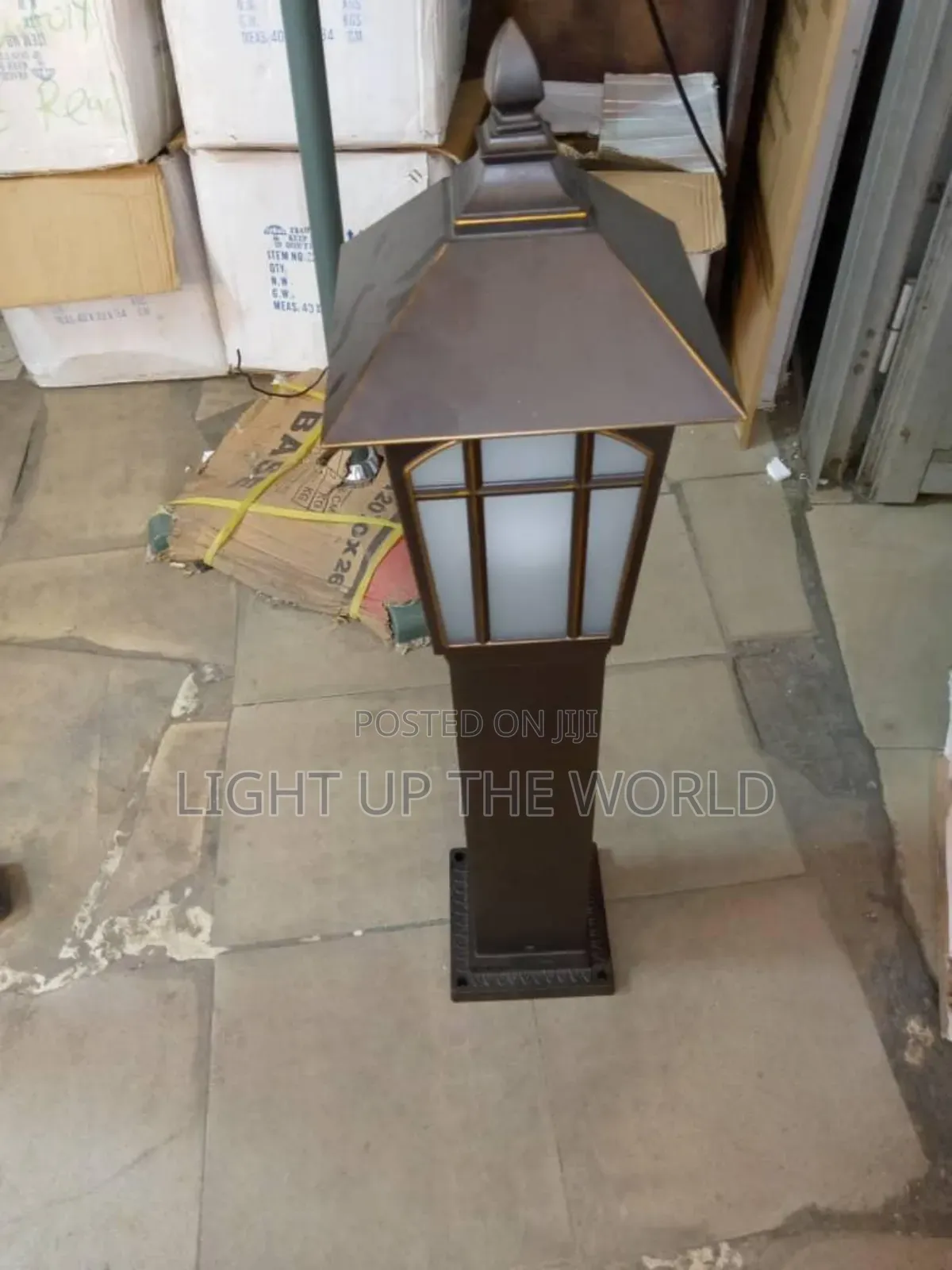Pillar Light With Bulb