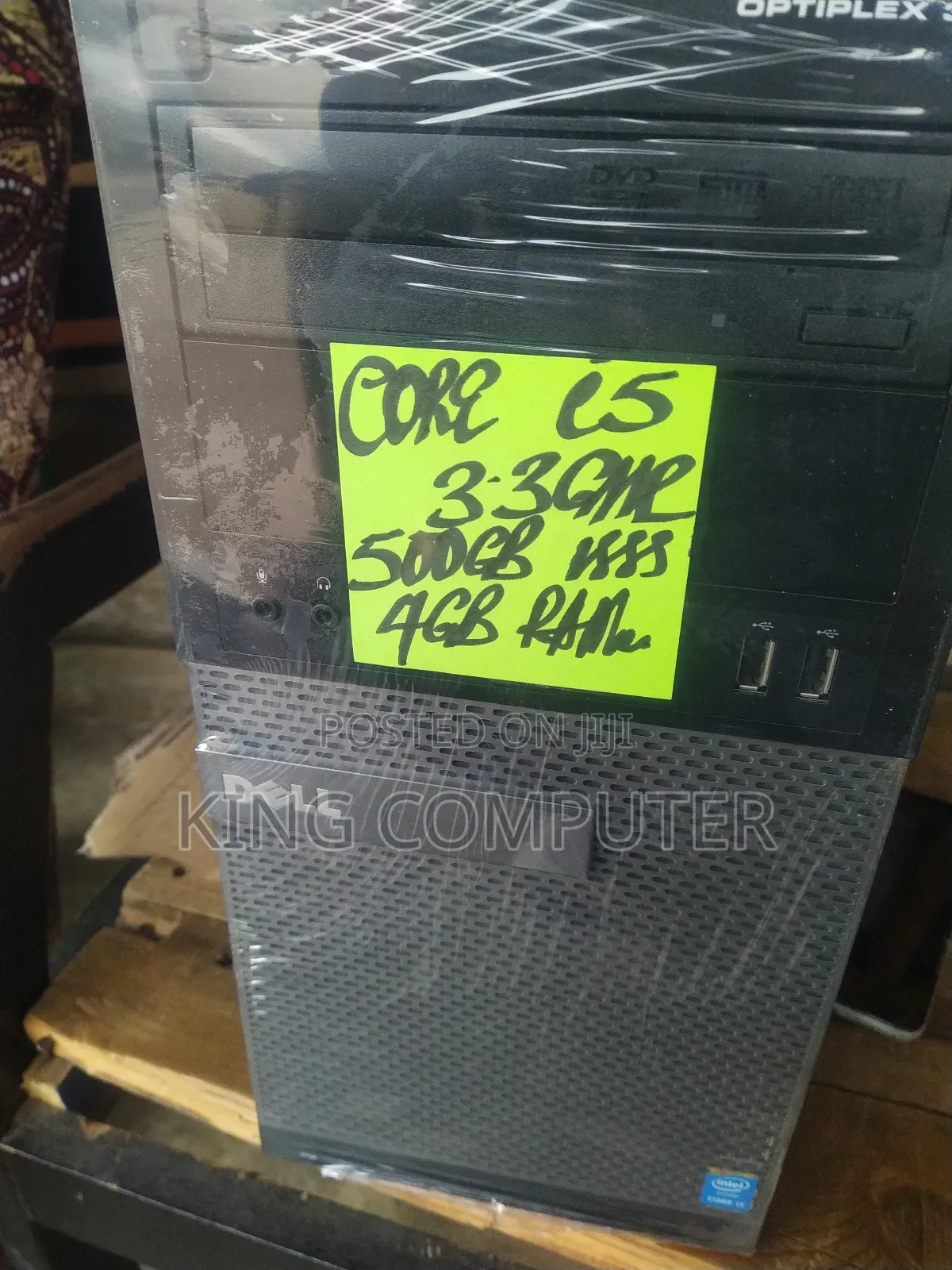 Desktop Computer Dell OptiPlex 3020 4GB Intel Core I5 HDD 500GB