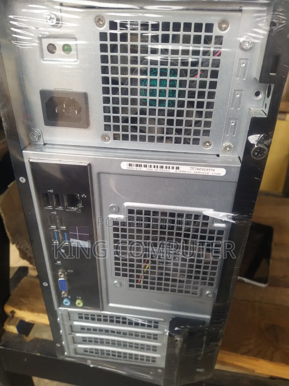 Desktop Computer Dell OptiPlex 3020 4GB Intel Core I5 HDD 500GB