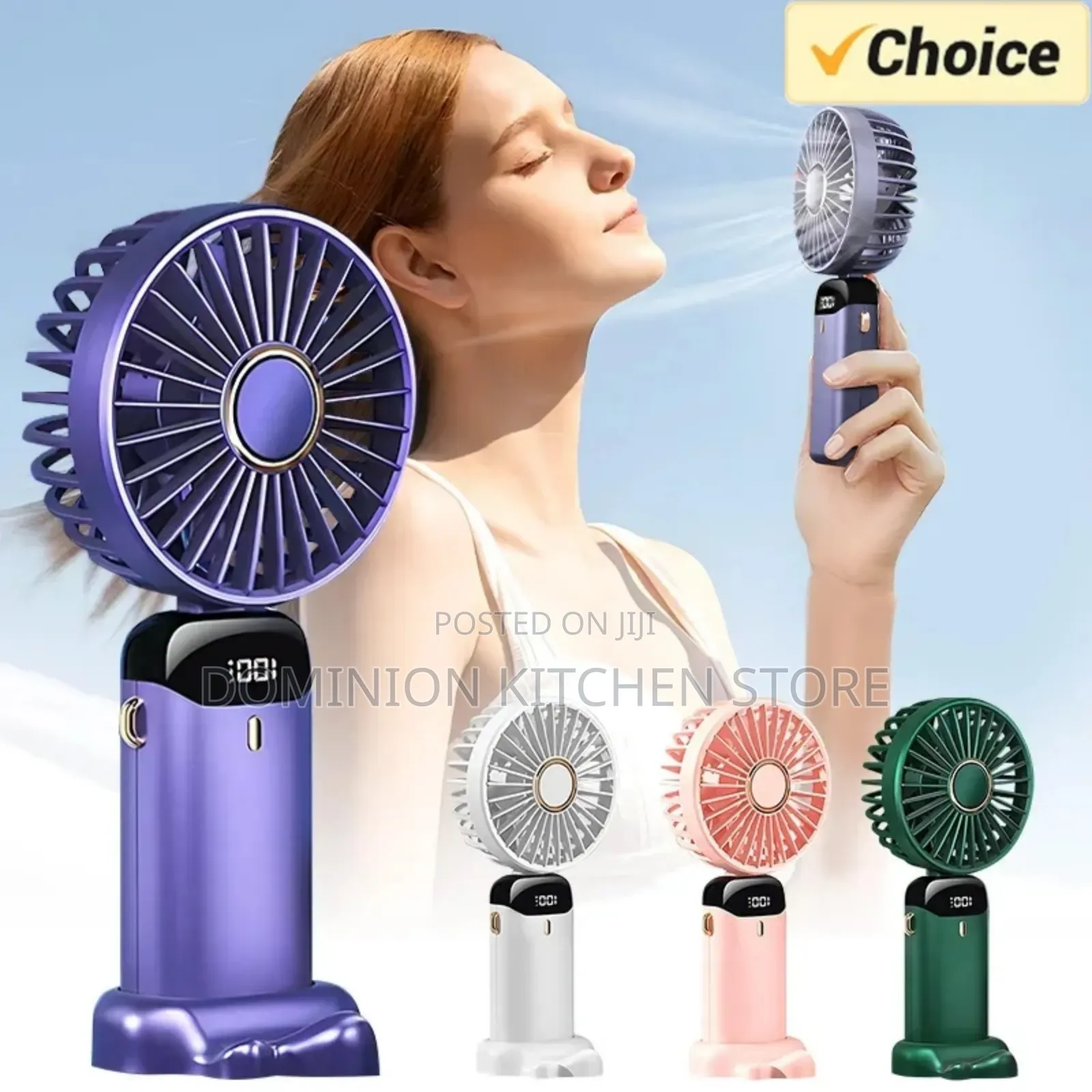 Portable Mini Cooler Rechargeable Fan