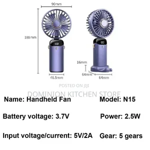 Portable Mini Cooler Rechargeable Fan