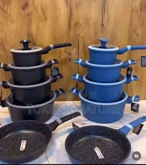 9pcs Granite Pot