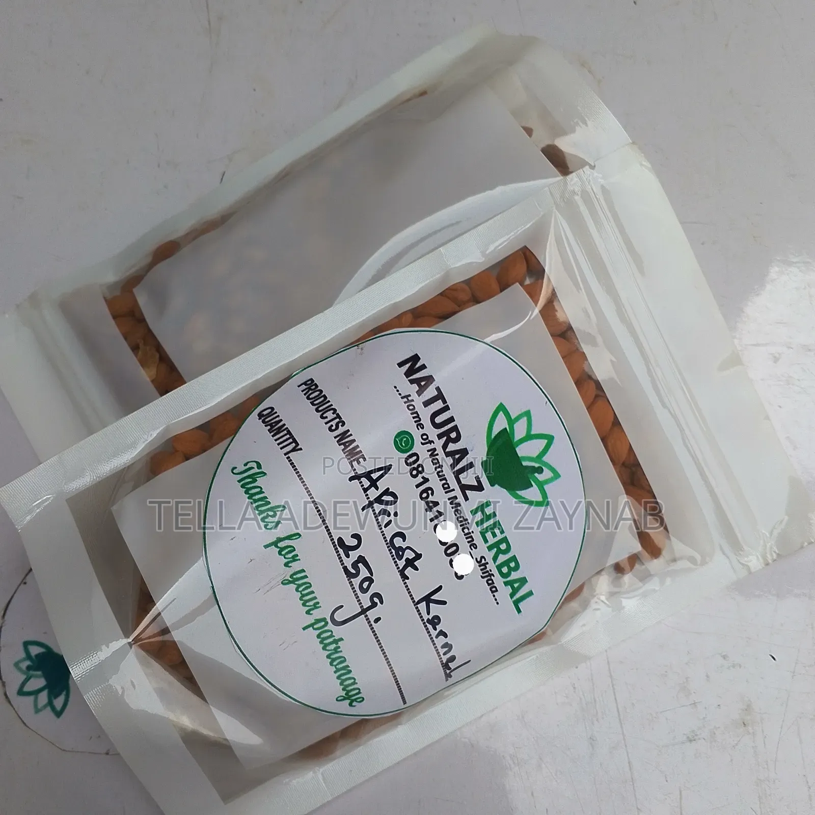 Apricot Kernel (Apricot Seeds) -250g