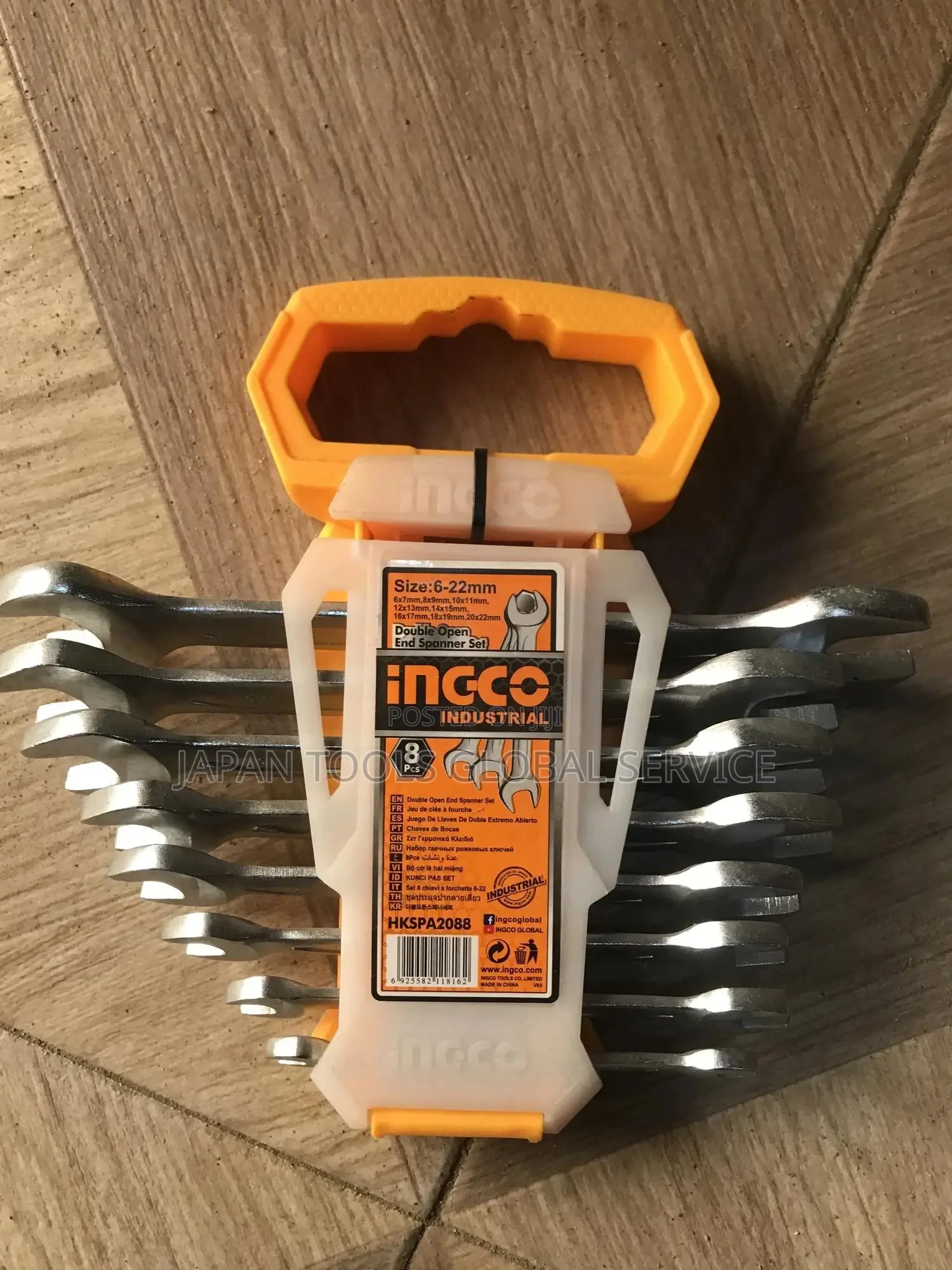 Double Open End Spanner Ingco
