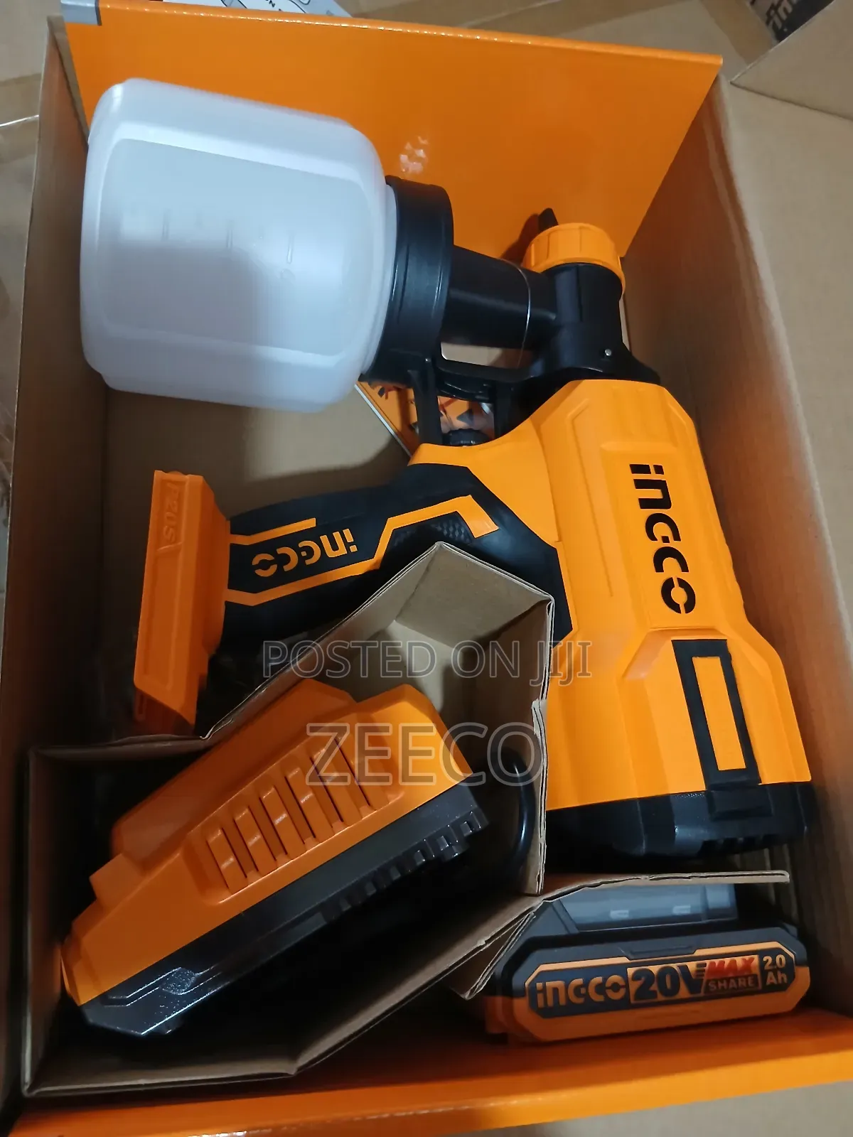 20v Lithium-Lon Spray Gun