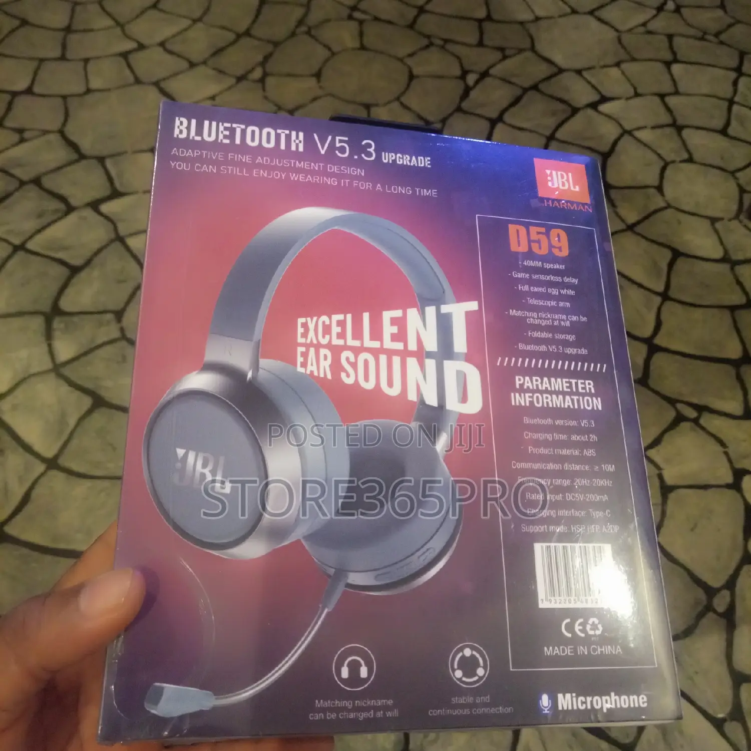 Jbl Wireless Headset With Mic