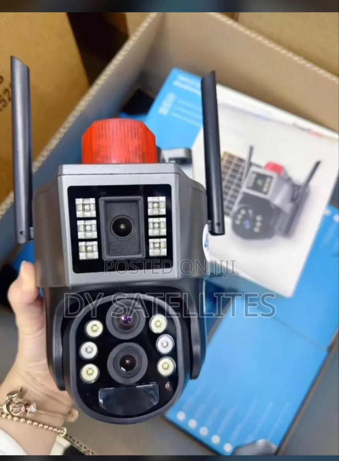 Dual Lens PTZ CCTV Camera