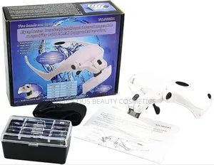 Headband Magnifier, Head Mountlighted Magnifying Glasses