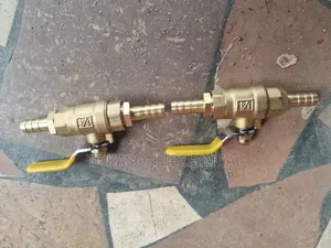 1/4" Brass Ball Valve With Nipple