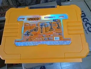 Combo Set of Cordless Rotary Hammer, Screw Machine Grinder