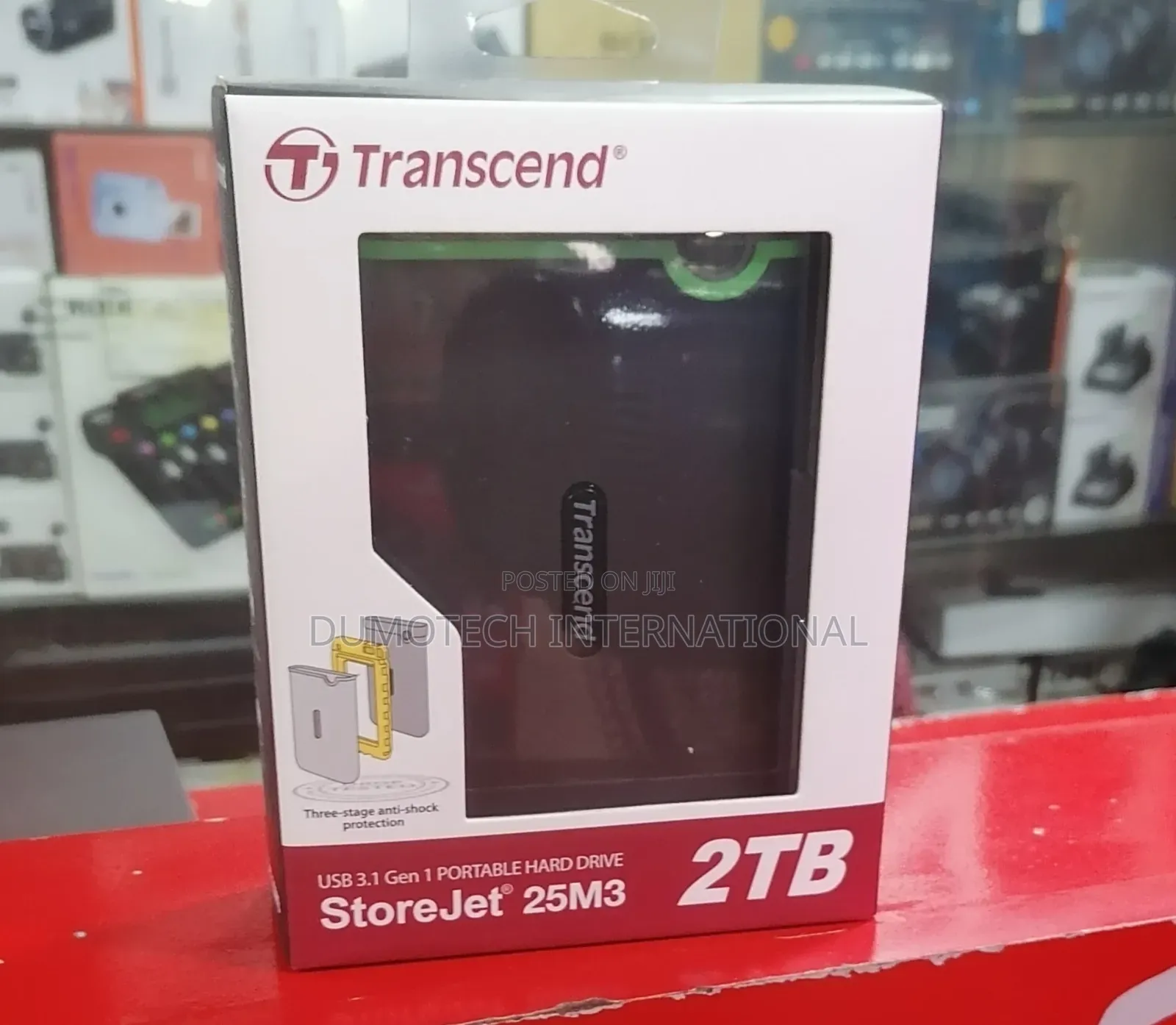 Transcend 2tb Portable Usb External Hard Disk Drive