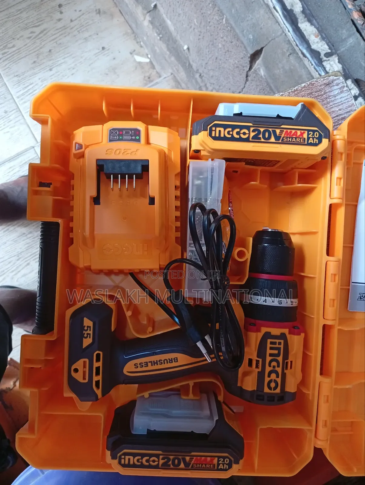 Compact Brushless Impact Drill 20v