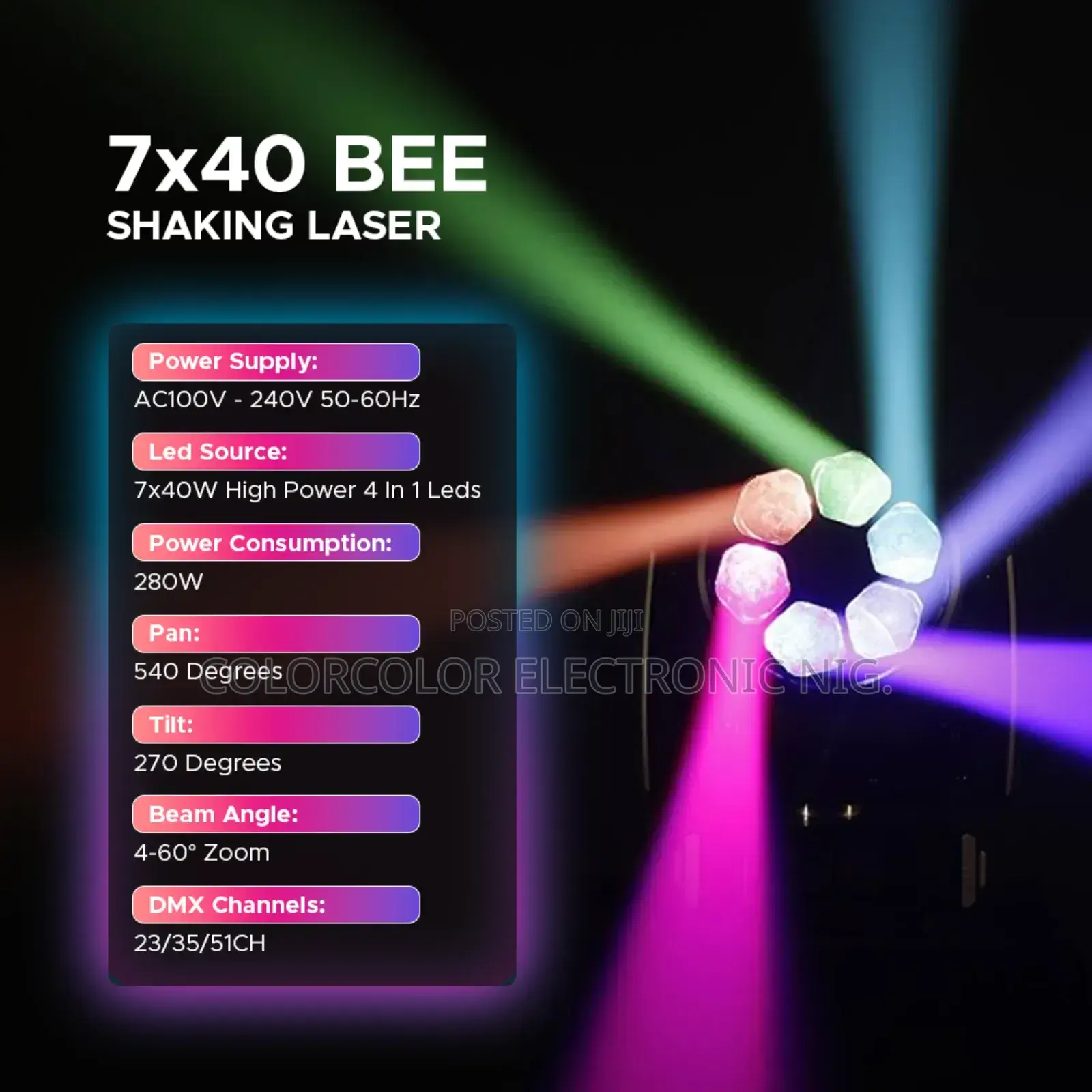 Stage Light – B-Eyes Moving Head Light