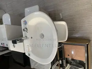 Standing Ablution / Urinal Bowl Built With Wash Hand Basin