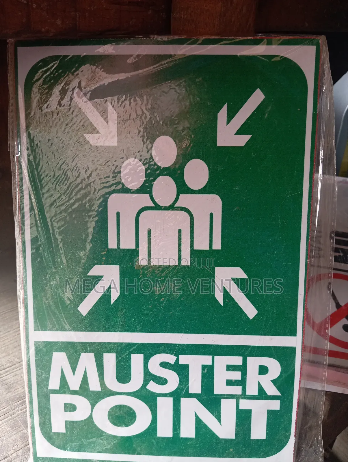 Muster Point Sign