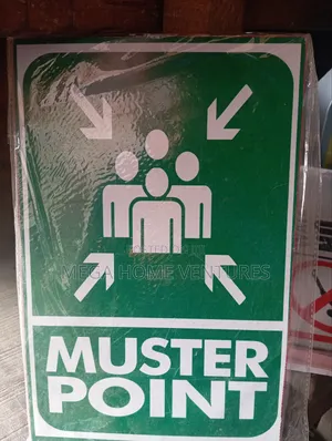 Muster Point Sign