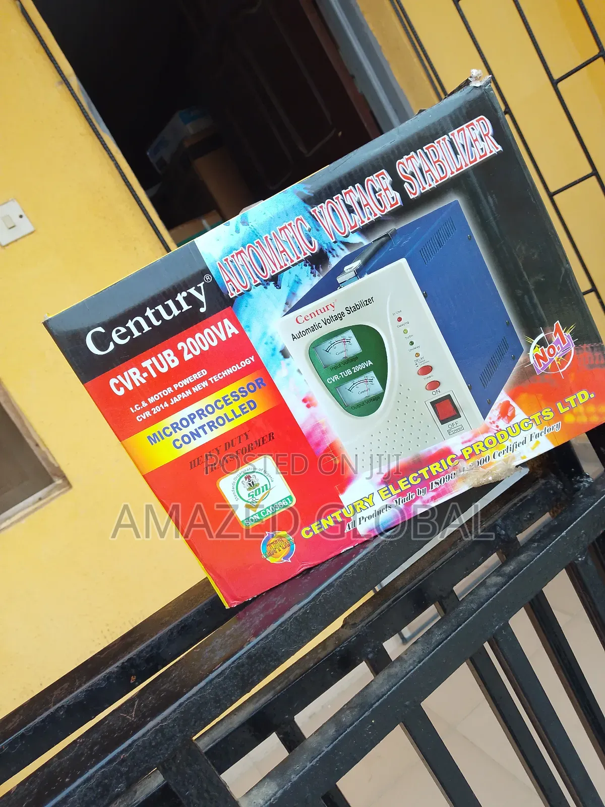 Unique Standard Automatic Century Voltage(2000w)Stabilizer