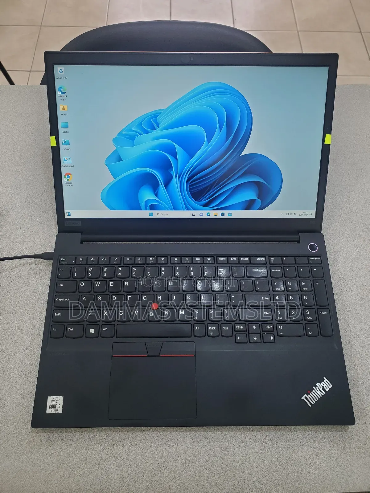 Laptop Lenovo Thinkpad E15 16GB Intel Core I5 SSD 256GB