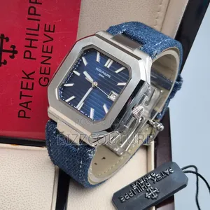 Original Patek Philippe Faux Blue Strap Watch