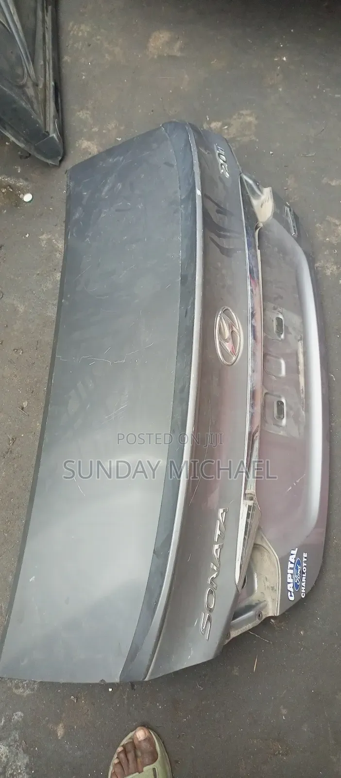 Empty Boot Hyundai Sonata