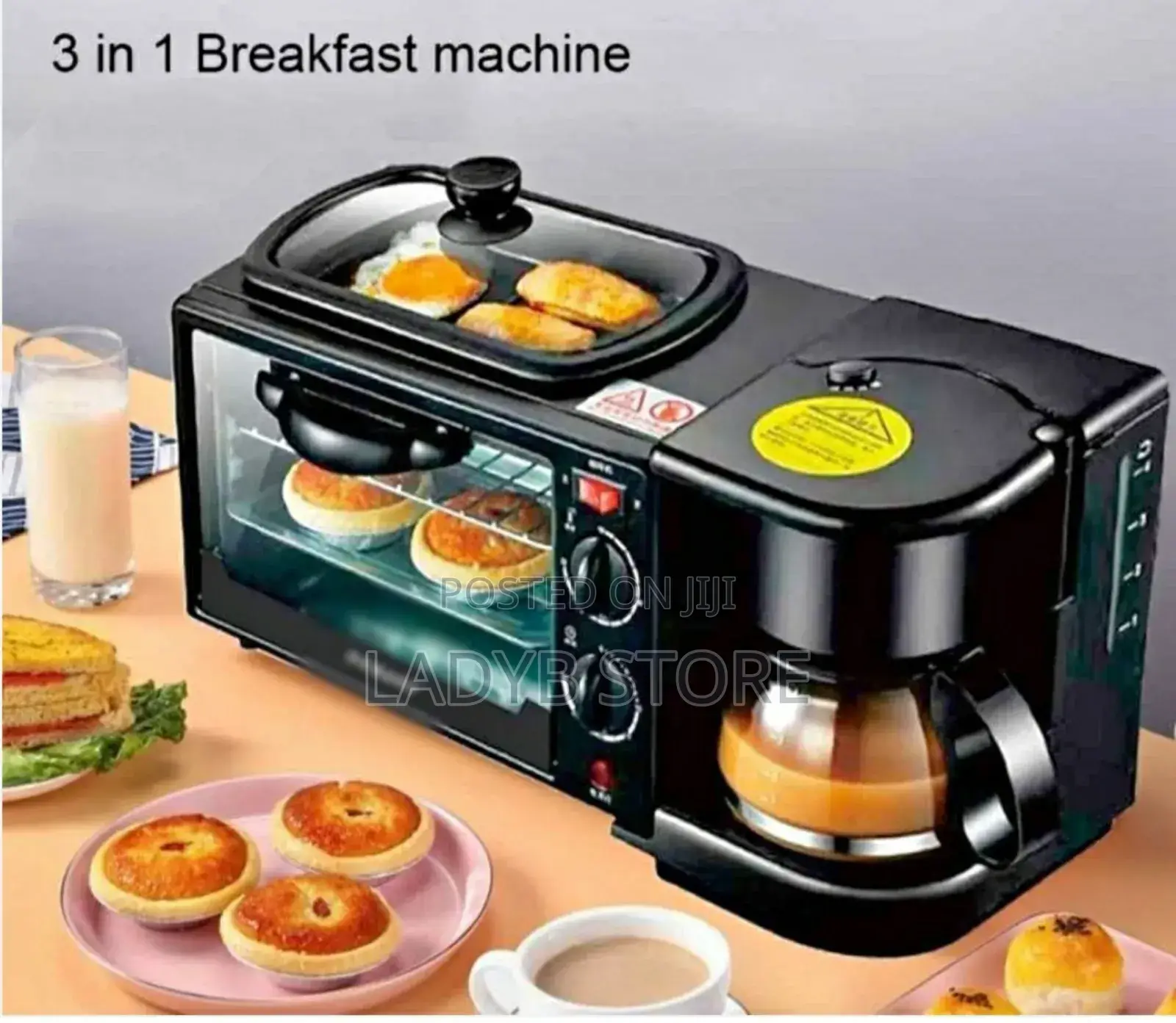 3in1 Breakfast Maker Machine