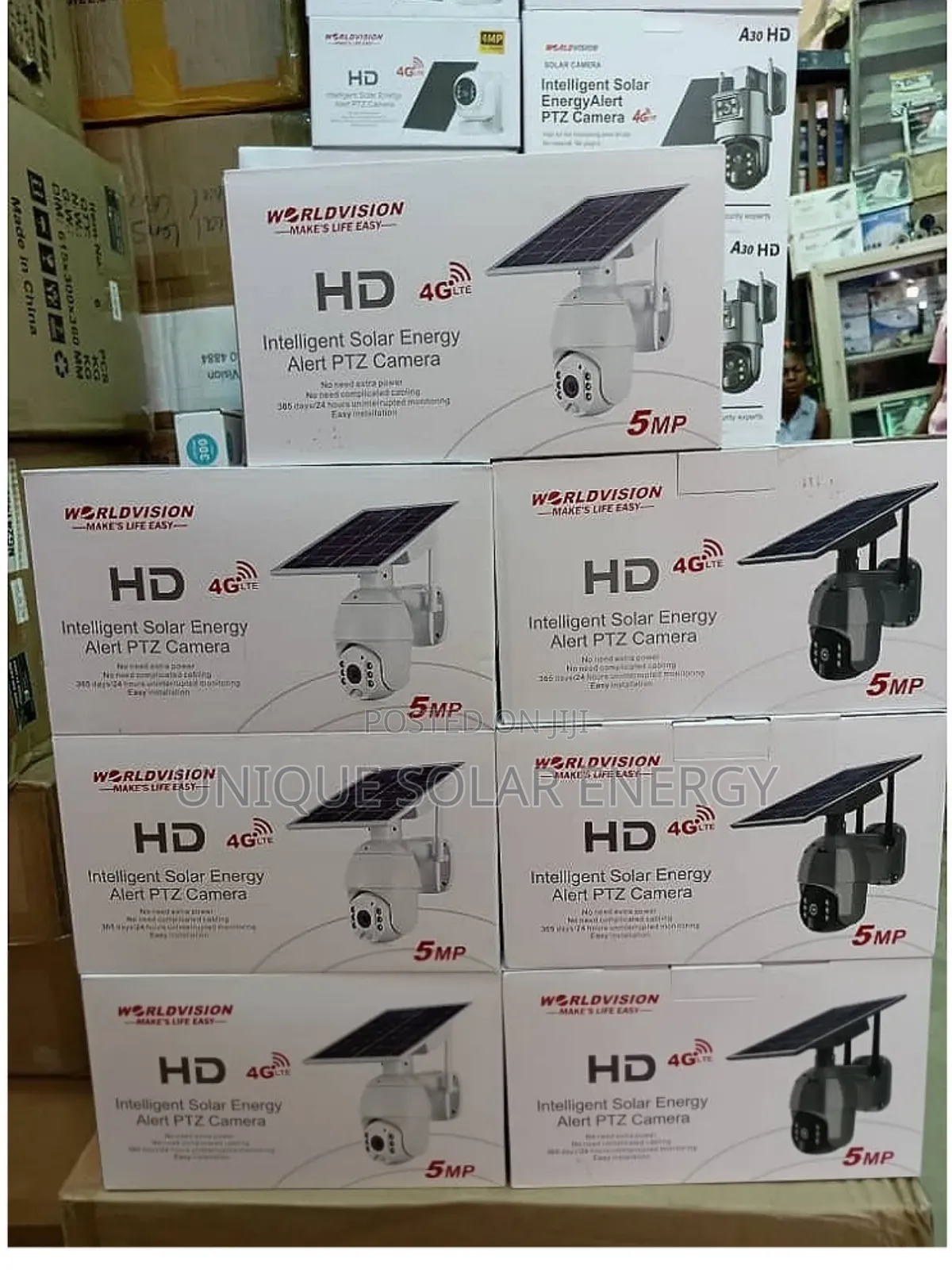Intelligent Solar PTZ Camera
