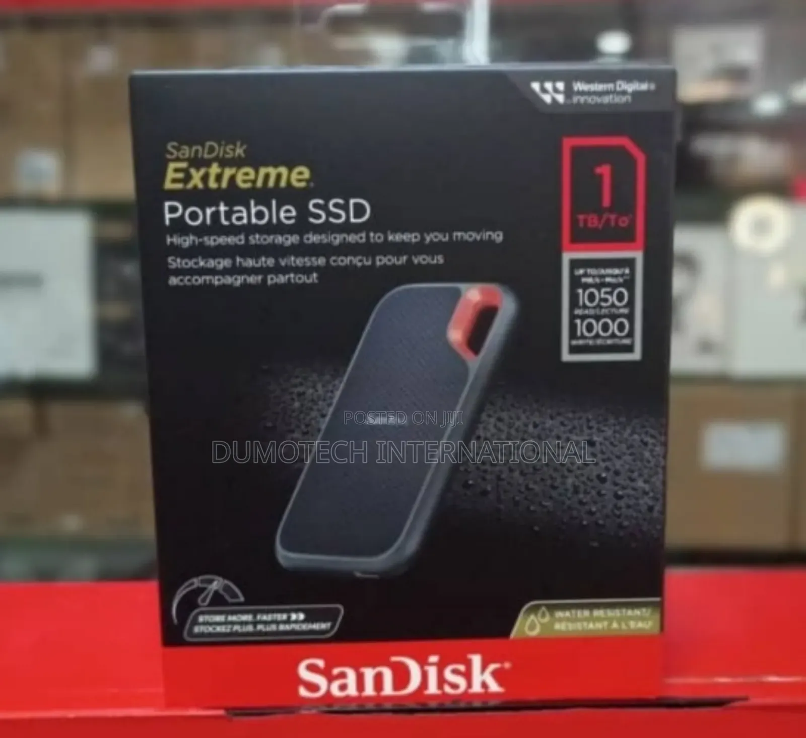 Sandisk 1tb Extreme Portable Ssd 1050mbs
