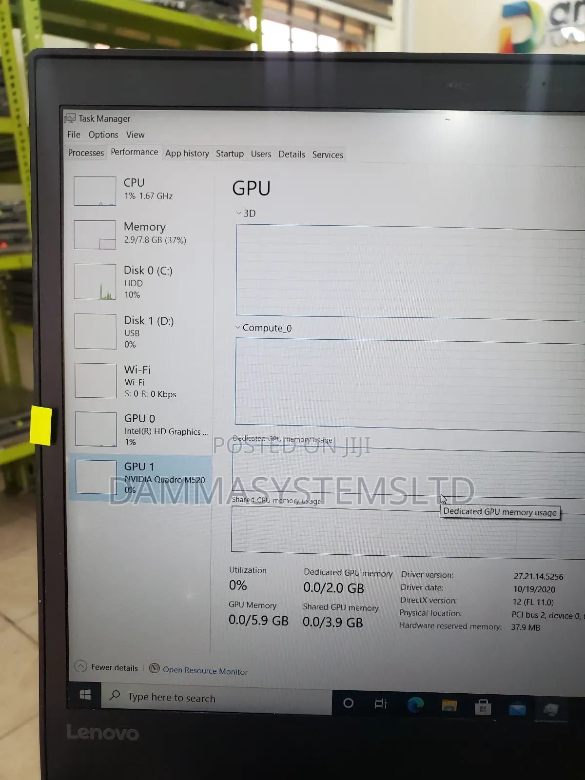 Laptop Lenovo ThinkPad P51s 8GB Intel Core I7 SSD 512GB