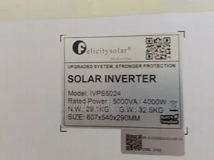 Felicity 5kva 24v Ivps Inverter