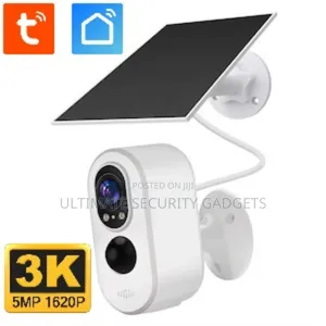 Wi-Fi Tuya Smart Solar Powered Camera(5mp)