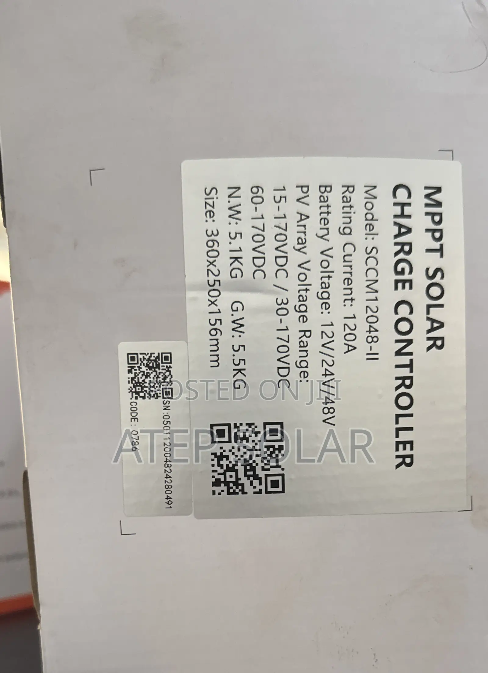 120a Felicity Charge Controller