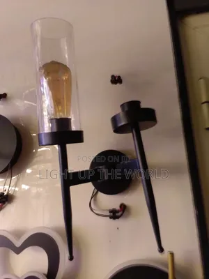 Wall Light With Glass