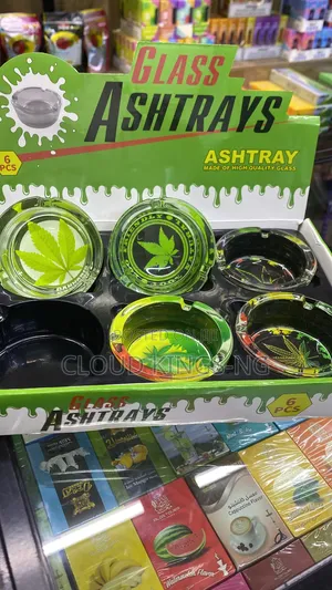 Round Glass Ashtray
