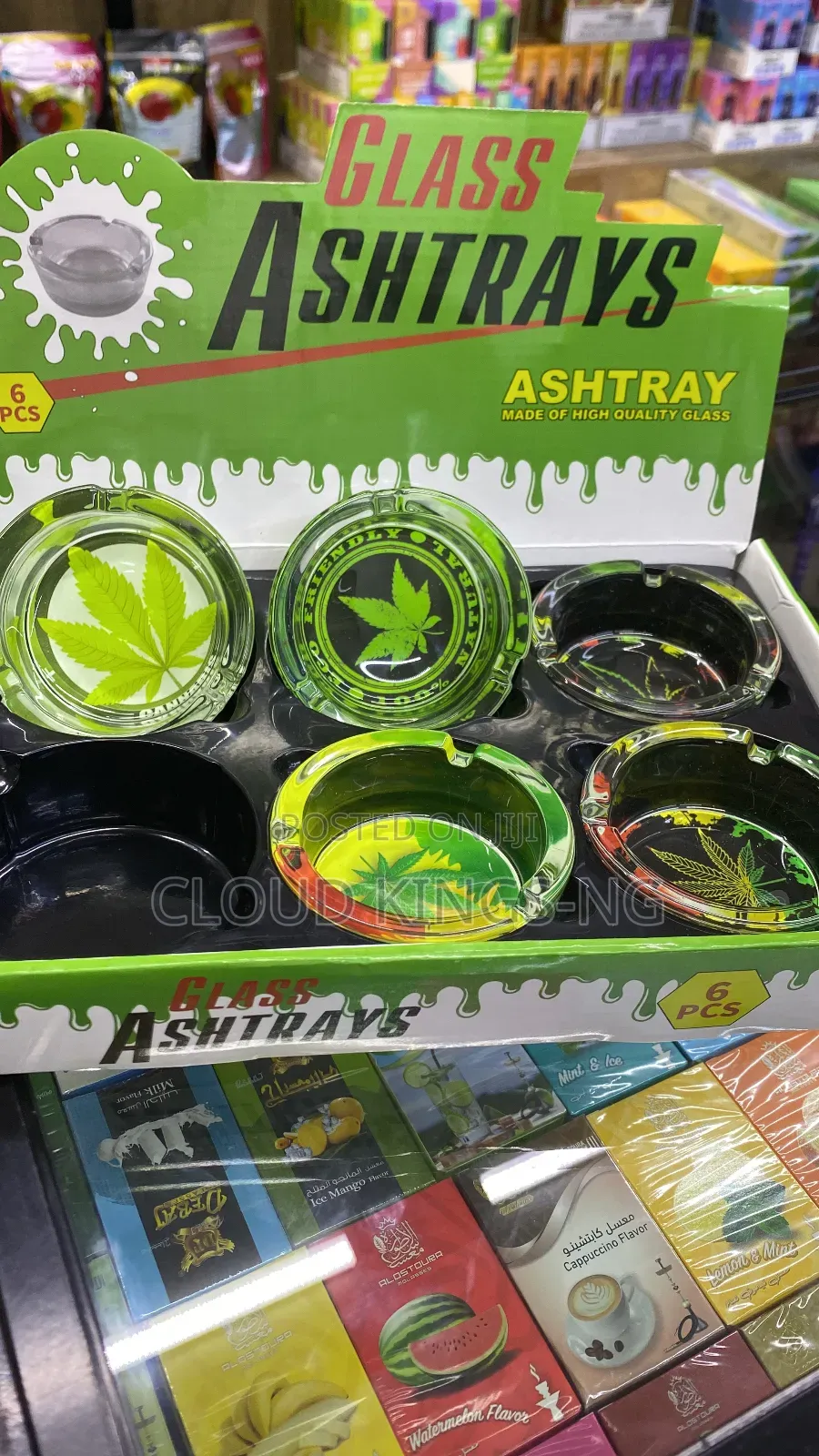Round Glass Ashtray