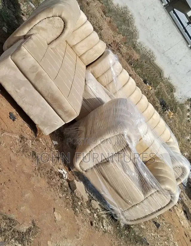 L Shaped Fabric Sofa