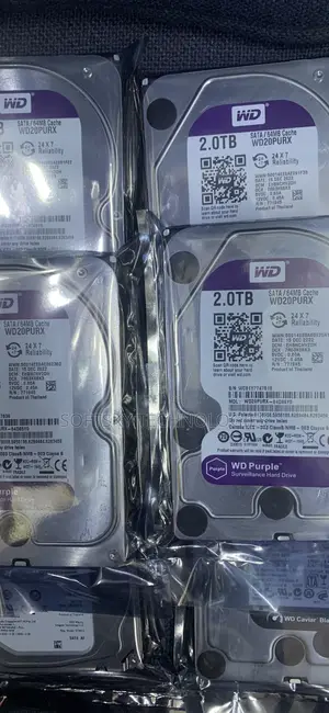 Wd 2tb Purple Sata Internal Surveillance HDD